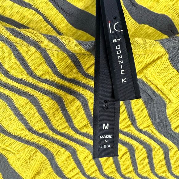 IC by Connie K Womens Sz Medium Artsy Unique Wearable Art Blouse Shirt Top - Picture 2 of 7